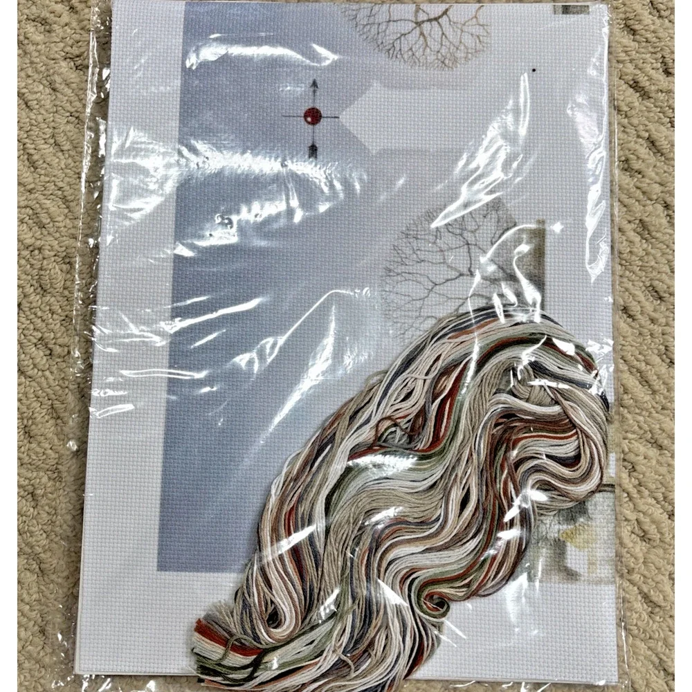 Needle Treasures Color Art Cross Stitch Craft Kit #02563 Yankee Ingenuity NEW